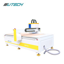 CNC router with spindle CCD camera oscillating knife